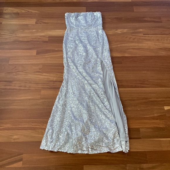 lulus strapless formal dress - Picture 1 of 6